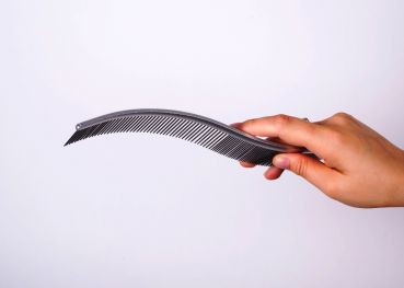 Show Tech Featherlight Swirl Combi Comb (gebogener Styling-Kamm) 25cm